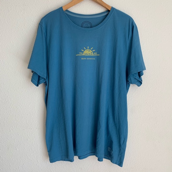 Life Is Good Tops - Life is good relaxed fit graphic tee